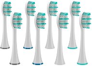 Toothbrush Replacement Head TrueLife SonicBrush UV Heads White Standard 8 Pack - Náhradní hlavice k zubnímu kartáčku