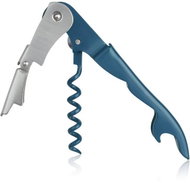 True Brands Vývrtka s dvojitým pantem Innovine, modrá - Corkscrew