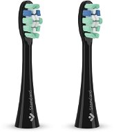 Elektromos fogkefe fej TrueLife SonicBrush Clean-series heads Standard black 2 pack - Náhradní hlavice k zubnímu kartáčku