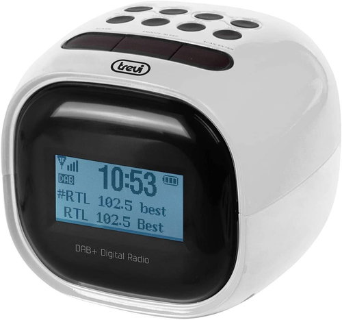 Trevi RC 80D2 DAB WH - Radio Alarm Clock - Main image