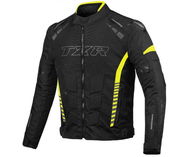 TXR Akira černo-fluo žlutá - Bunda na motorku