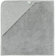 TRIXIE Dětská osuška s kapucí XL, šedá - Children's Bath Towel