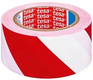 TESA vyznačovací 33m x 50mm červeno/bílá - Duct Tape