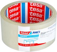 Tesa - Baliaca páska BASIC, transparentná, 50 m : 48 mm - Lepiaca páska