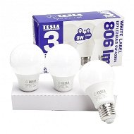 TESLA LED BULB E27, 9W, 4000K, Daylight White, 3-Pack - LED Bulb