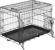 Tectake Transportní box pro psa přenosný, 76×47×51 cm - Dog Carriers