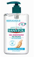 Kézfertőtlenítő gél SANYTOL Sensitive kézfertőtlenítő gél, 250 ml - Antibakteriální gel