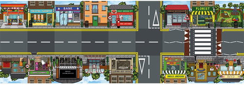 Bee-Bot Mat Street - Robot Accessory - Main image