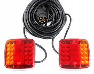 TT Technology Světla na přívěsný vozík s 12 m kabelem - Vehicle Lights