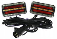 TT Technology Magnetická světla na přívěsný vozík s 7,5 m kabelem - Vehicle Lights