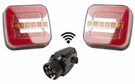 TT Technology Sada bezdrátových magnetických LED světel s dynamickými blinkry - Vehicle Lights