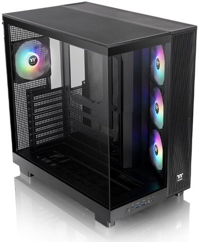 THERMALTAKE View 380 XL TG ARGB Black - Számítógépház - Fő fotó