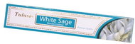 Tulasi Premium Indian Scent Sticks 12 pcs White Sage - Incense Sticks