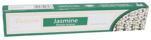 Tulasi Premium Indian scented sticks 12 pcs Jasmine - Incense Sticks - Main image