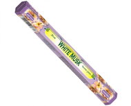 Tulasi Indian scented sticks White Musk 20 pcs - Incense Sticks