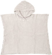 Tutti Froté Ó Froté Baby waffle poncho with hood 400 gsm cream - Bathrobe