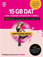 T-Mobile předplacená karta 15GB - SIM Card
