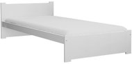 Textilomanie Postel Ikaros 90 × 200 cm, bílá, lamelový rošt, bez matrace - Bed