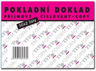 TYPOS 7100323 Příjmový pokladní doklad - Tiskopis