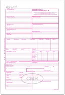 TYPOS 7100973 CMR Mezinárodní nákladní list ČJ/AJ - Tiskopis
