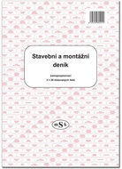 TYPOS 7400401 Stavební a montážní deník - Tiskopis