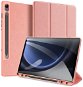 Puzdro na tablet DUX DUCIS Domo Puzdro na Samsung Galaxy Tab S9 FE Plus, ružové - Pouzdro na tablet