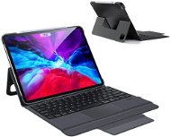 DUX DUCIS Wireless Keyboard Puzdro s klávesnicou na iPad Pro 12,9" 2018/2020/2021, čierne - Puzdro na tablet