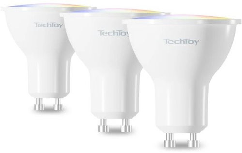TechToy Smart Bulb RGB 4.5W GU10 3pcs set - LED Bulb - Main image