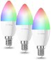 TechToy Smart Bulb RGB 6 W E14 ZigBee 3 pcs set - LED žiarovka
