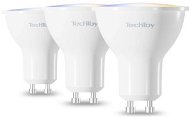 TechToy Smart Glühbirne RGB 4,7 Watt GU10 ZigBee 3er Set - LED-Birne