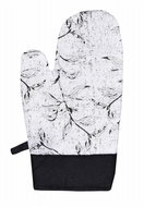 Forbyt Kitchen mitt 18 × 28 cm, leaf black - Oven Mitt