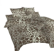 Dadka Linen cotton Coffee brown 140x200, 70x90 cm - Bed Linen