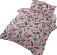 Sleeptime Bedding YELLIE PINK 140x220, 60x70 cm. - Bed Linen