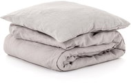 Tom Linen Linen Light grey 140x200,50x70 - Bed Linen