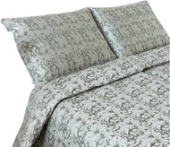 Veba POVLEČENÍ ORNELLA CHARLY´S - OLIVOVÁ ŠEDÁ 70X90 140X200 - Povlečení