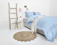 Fanci Embroidery Povlečení RL 12 Modrá 240x220, 60x70 cm - Povlečení