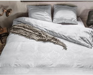 Fanci Embroidery Povlečení Brussel bílá 140x220, 60x70 cm - Povlečení