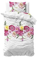 Sleeptime LOVE GARDEN WHITE 200x220,60x70cm. - Bed Linen