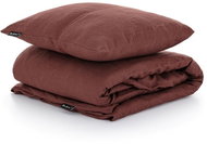 Tom Linen Linen Brown 140x200,50x70 - Bed Linen