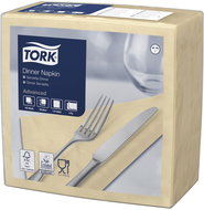 Tork ubrousky večeře, slonová kost, 2-vrstvé, 39 × 39 cm, 150 ks - Paper Napkins