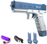 Vodní pistole Toybit Automatická vodní pistole Spray se zásobníky, modrá - Vodní pistole