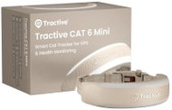 Tractive CAT 6 Mini GPS Tracker for Cats with Health Monitor and Collar, Brown - Pet GPS Tracker