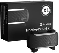 Tractive DOG 6 XL GPS Tracker for Dogs with Health Monitoring and Alerts, Black - Pet GPS Tracker