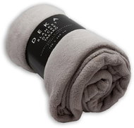 Home Elements microflannel blanket 150 × 200 cm light grey - Blanket