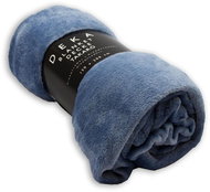 Home Elements mikroflanelová deka 150 × 200 cm tmavě modrá - Blanket