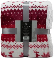 Home Elements microflannel blanket with lamb 150 × 200 cm reindeer - Blanket