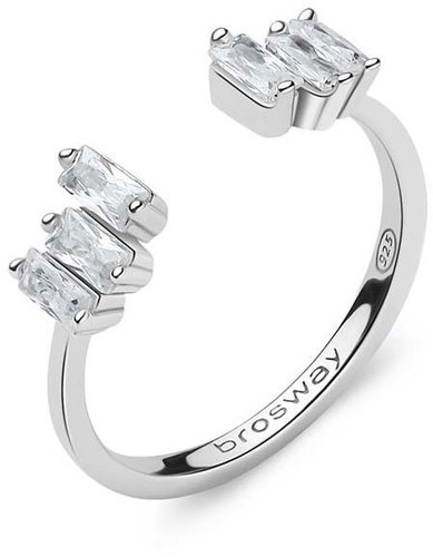 BROSWAY Fancy Infinite White FIW17C size 58 (Ag 925/1000, 1,7 g) - Ring - Main image