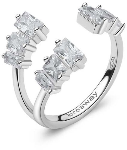BROSWAY Fancy Infinite White FIW20B size 56 (Ag 925/1000, 3,3 g) - Ring - Main image