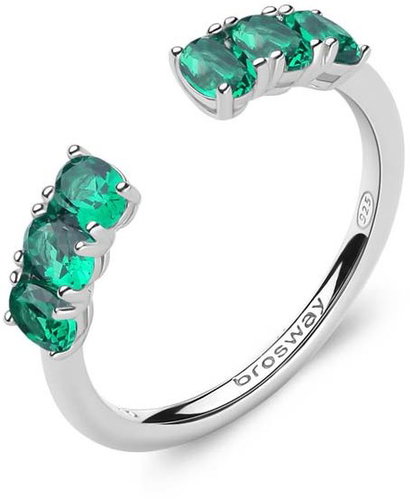 BROSWAY Fancy Life Green FLG10A size 52 (Ag 925/1000, 1,7 g) - Ring - Main image