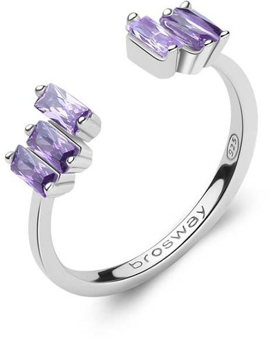 BROSWAY Fancy Magic Purple FMP15B size 56 (Ag 925/1000, 1,7 g) - Ring - Main image